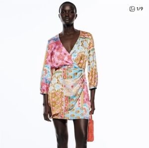 Zara Silk Material dress